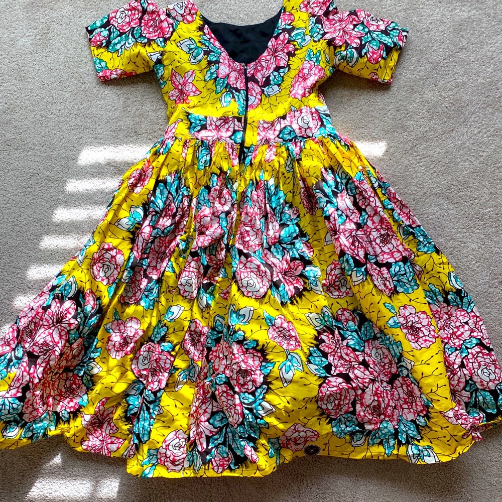Handmade dress from Ghana
